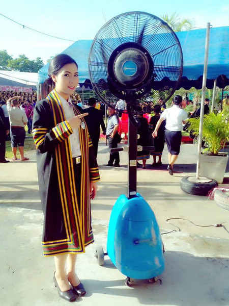 พัดลมไอน้ำ ให้เช่า